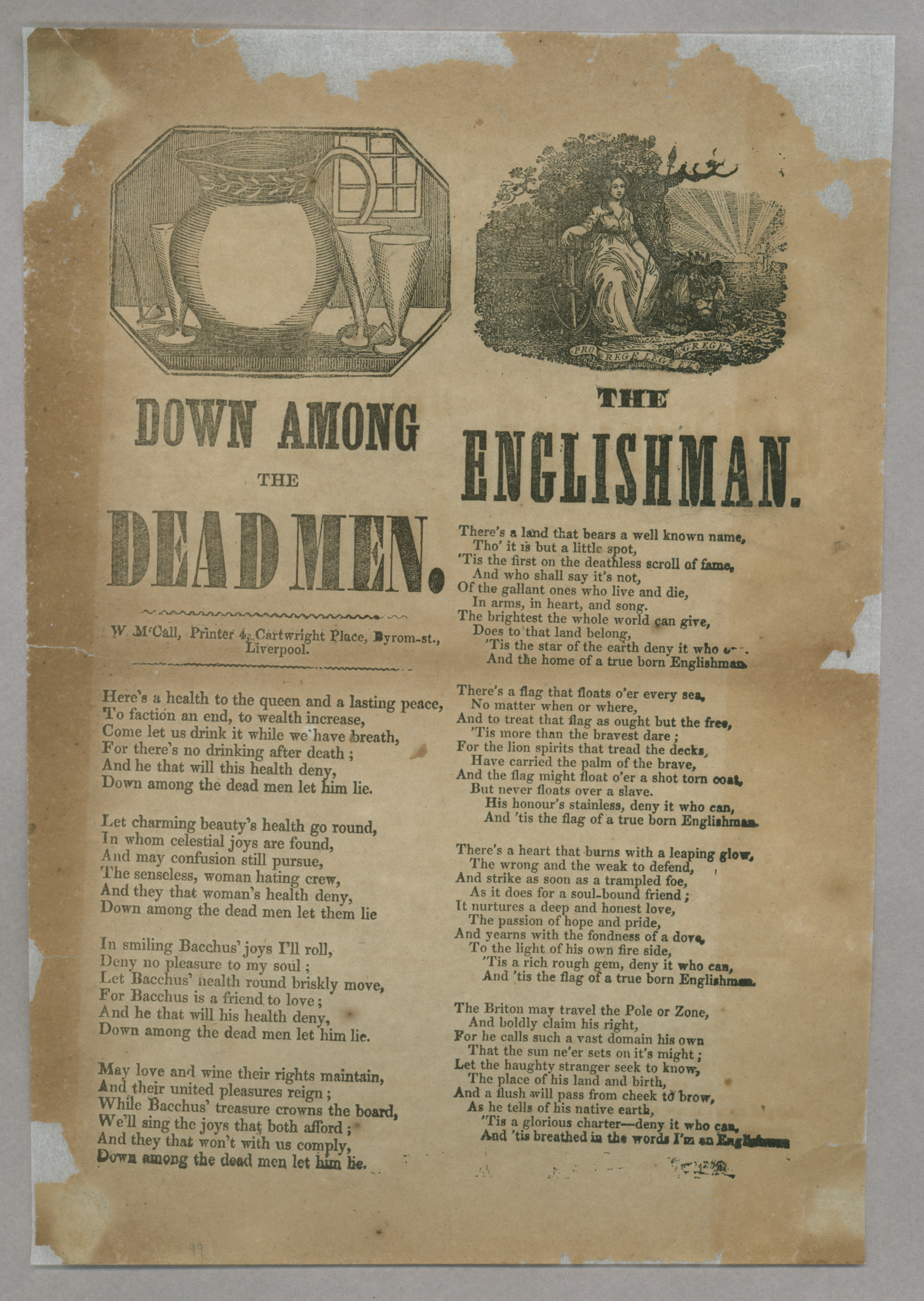 &quot;Down Among the Dead Men,&quot; and &quot;The Englishman&quot;