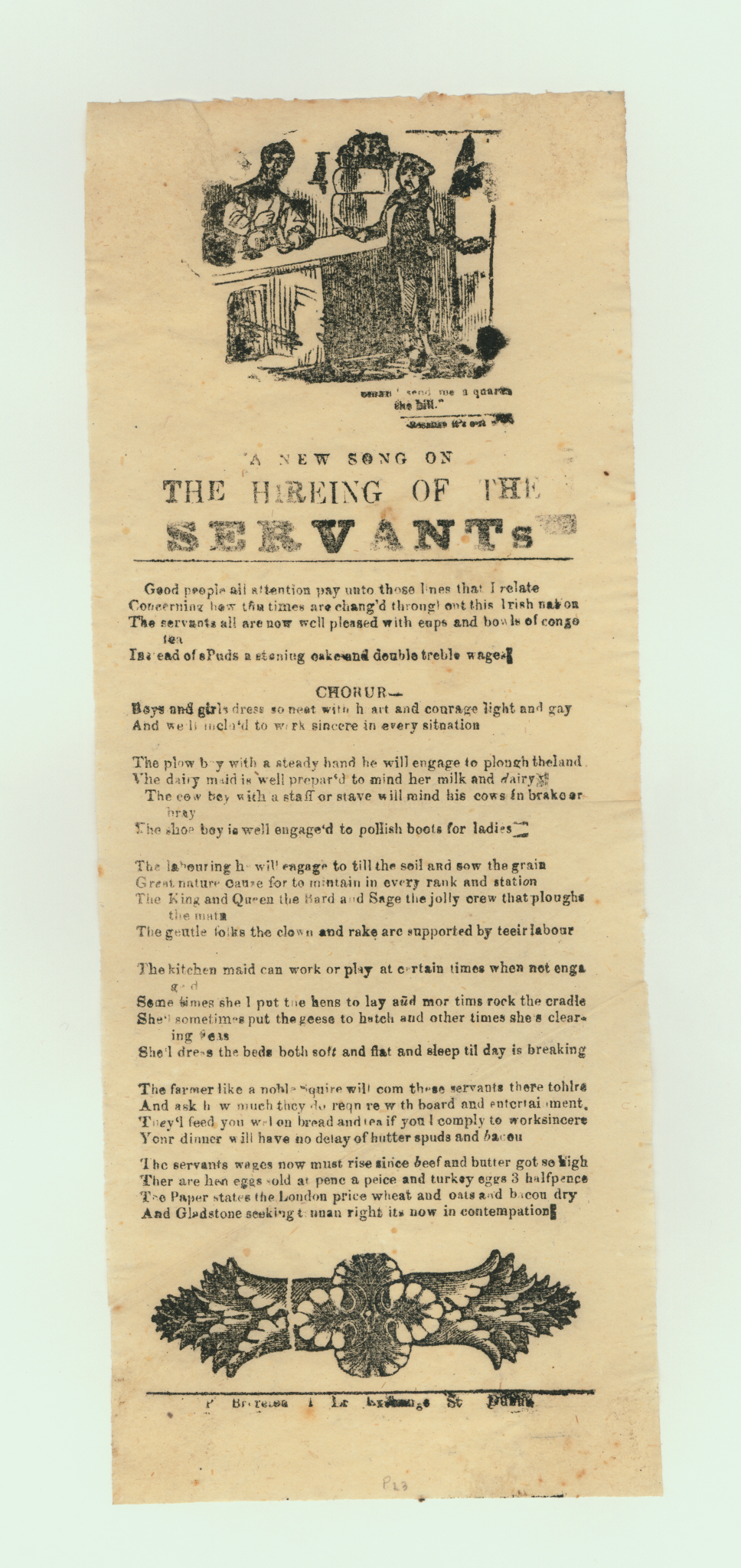 &quot;A New Song on the Hiring of the Servants&quot;