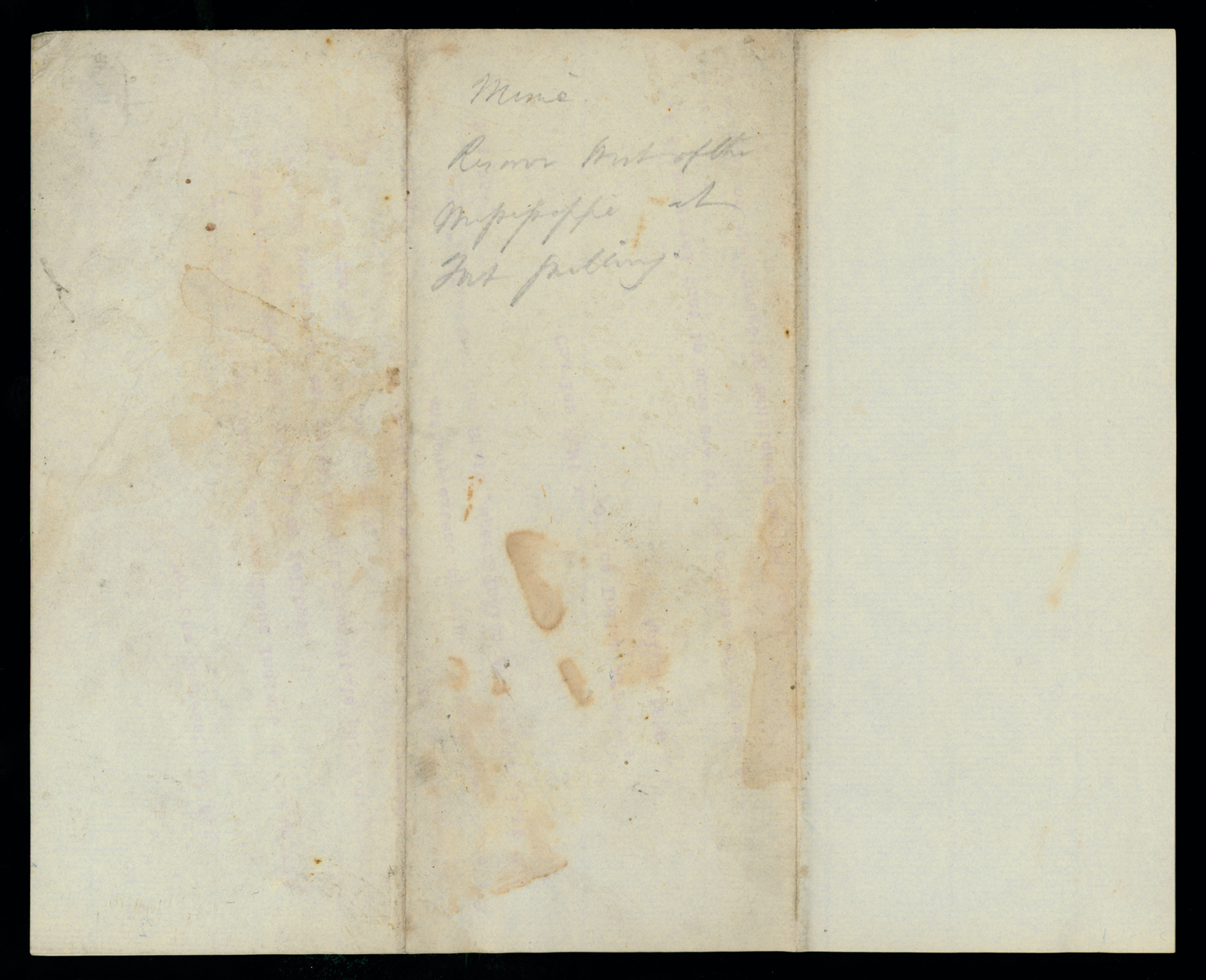 Note, Charles E. Mix, Office of Indian Affairs, to [George W. Crawford], n. p., Page 2