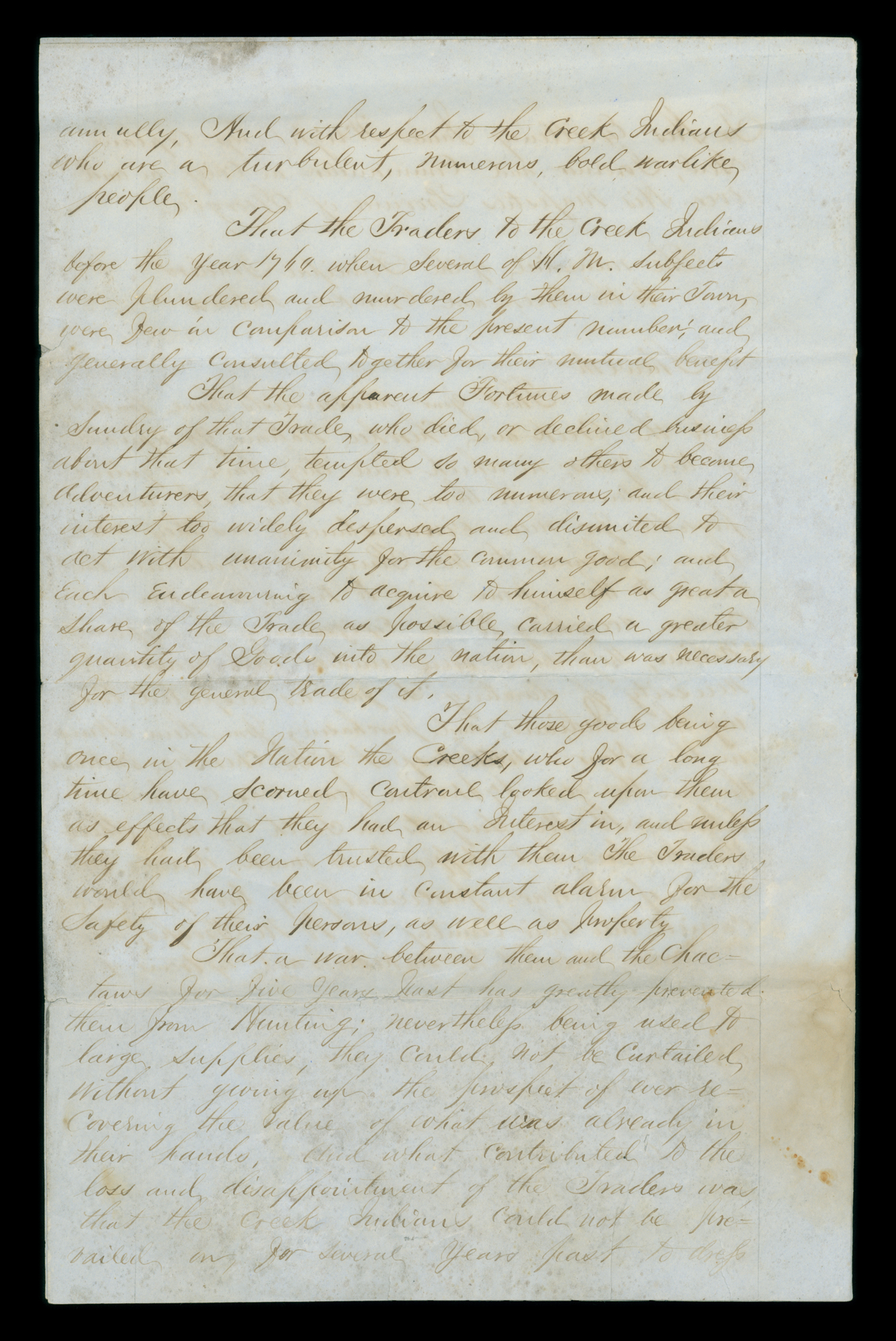 Miscellaneous papers relating to the settlement of the Galphin Claim, Memorial, Page 2