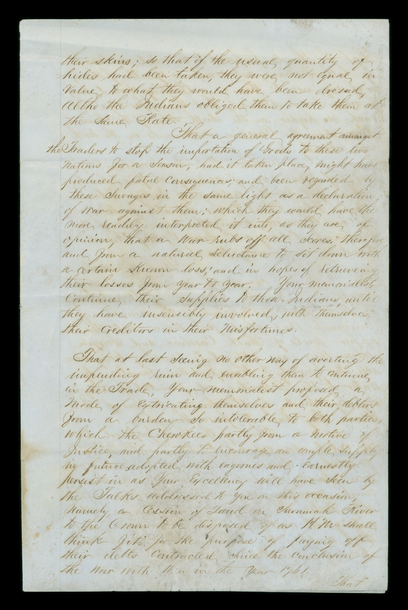 Miscellaneous papers relating to the settlement of the Galphin Claim, Memorial, Page 3