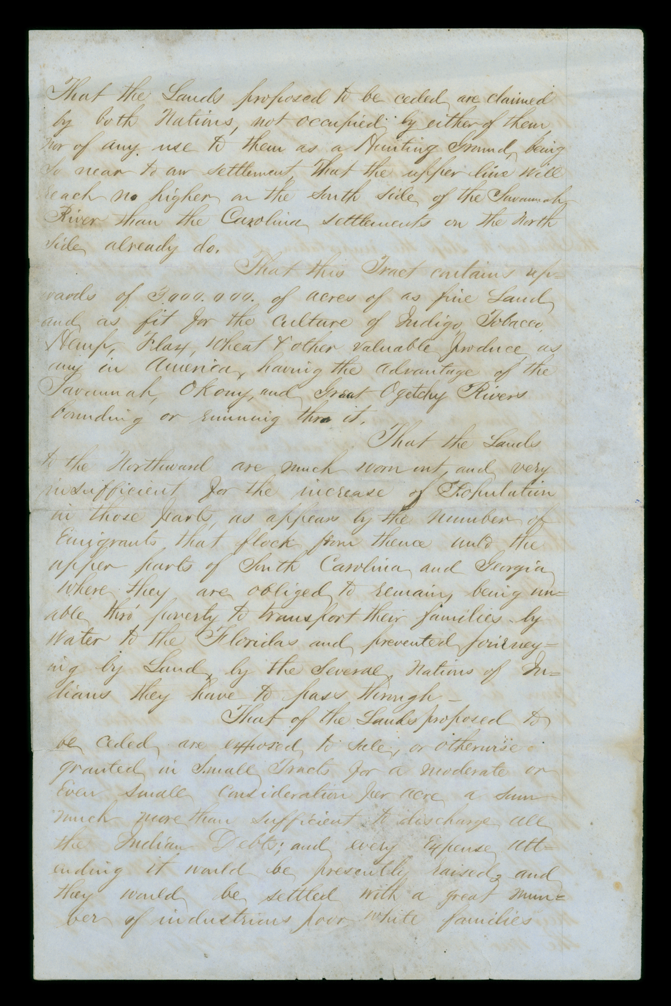 Miscellaneous papers relating to the settlement of the Galphin Claim, Memorial, Page 4