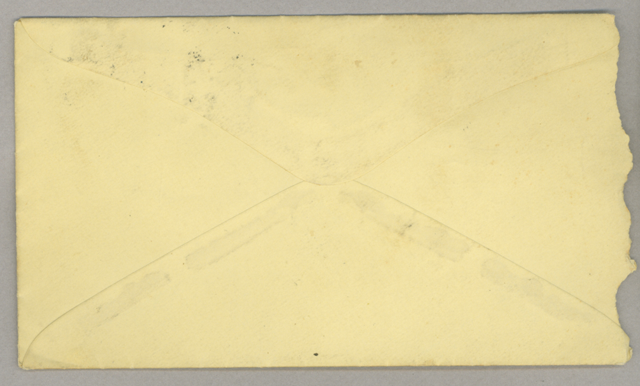 Letters. E. J. Newman & Co., Buffalo, New York, to Mr. John [E.] Brownlee, North Wharton, Pennsylvania, Envelope 1, Side 2