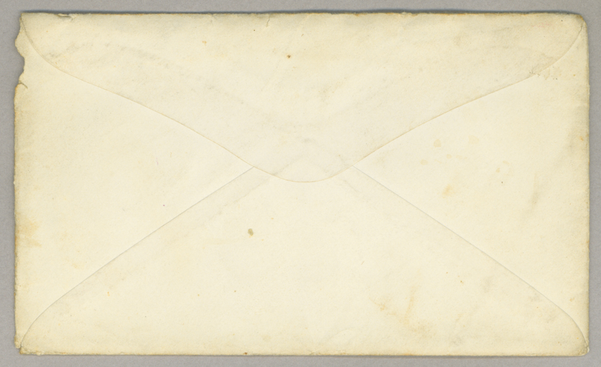 Letter. W. L. Holland, Ayr, Adams County, Nebraska, to Mrs. Elizabeth [Savage] Brownlee, North Wharton, Pennsylvania, Envelope, Side 2