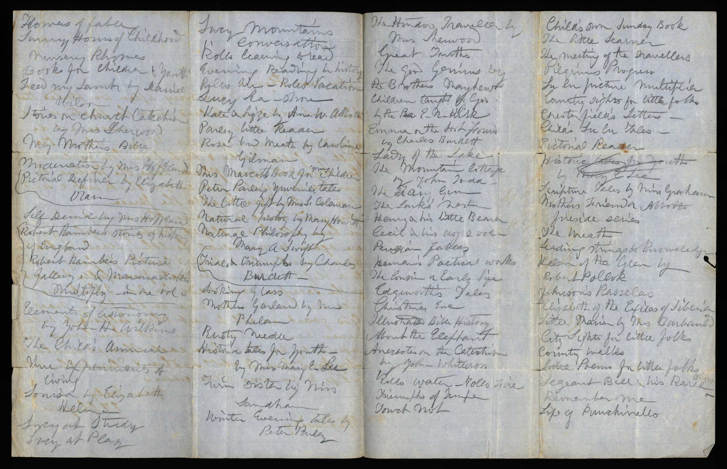Letter. F[rances Few] Chrystie, n. p., to Thomas Chrystie Esqre, Windsor Hill near Newburgh, New York, Pages 2 and 3