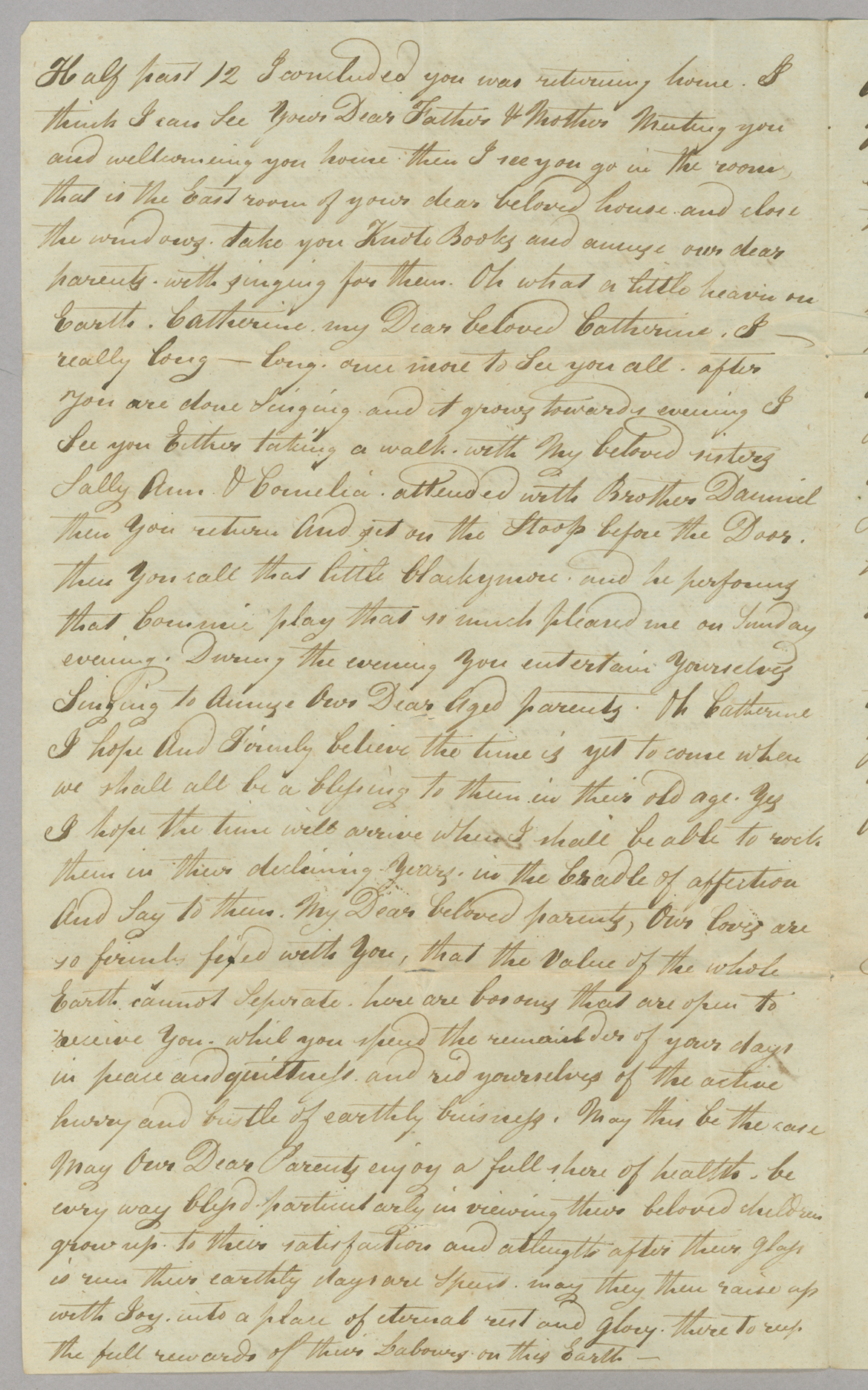 Letter, Hewlett T[ownsend] Coles, n.p., to Catherine V[an Suydam] Coles, n.p., Page 2