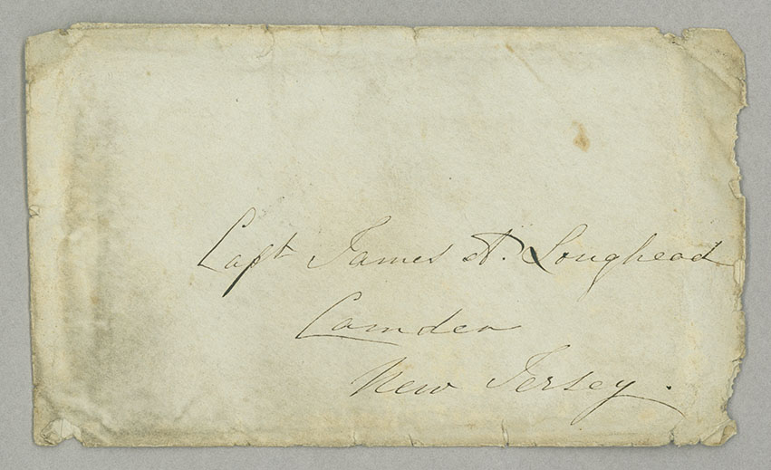 Letter, Rob[ert] L. Loughead, Londonderry, Ireland, to James A. Loughead, Camden, New Jersey, Envelope, Side 1