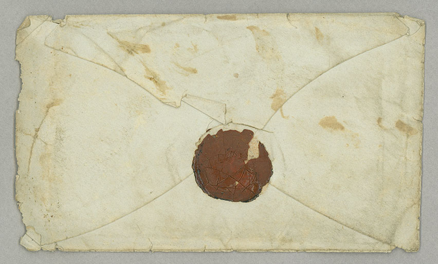 Letter, Rob[ert] L. Loughead, Londonderry, Ireland, to James A. Loughead, Camden, New Jersey, Envelope, Side 2