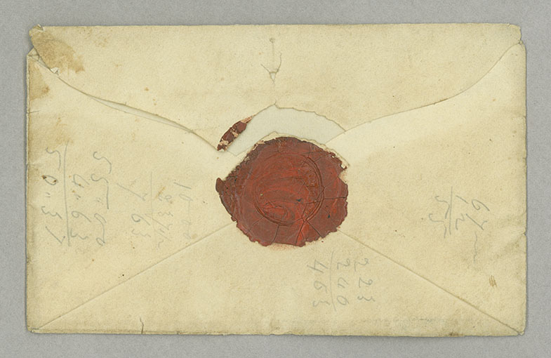 Letter, Rob[ert] L. Loughead, Londonderry, Ireland, to Captain James [A.] Loughead, Camden, New Jersey, Envelope, Side 2