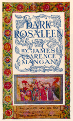 Cover from "Dark Rosaleen" by James Clarence Mangan.