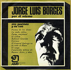 Front cover of album, Jorge Luis Borges por el mismo...