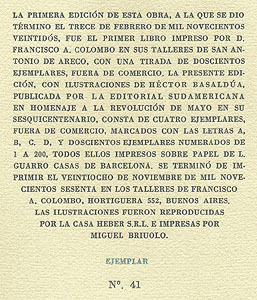 The last page of text, with copy number.