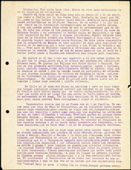 First page of a typed and hand-corrected letter from Gabriela Mistral to Eduardo Barrios, written 10 April 1924.