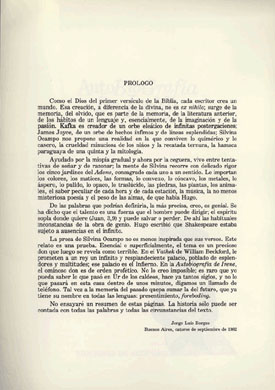 Prologue written by Jorge Luis Borges for the 1982 edition.
