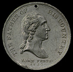 A Washington Monument token of 1848.