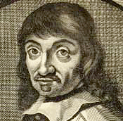 Illustration of René Descartes