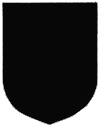 a solid black shield