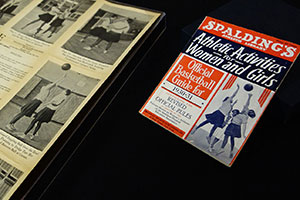 Detail photograph of the items on display.